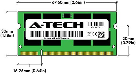 A-Tech 1GB זיכרון RAM עבור Acer Aspire One ZG5 netbook | DDR2 667MHz SODIMM PC2-5300 200 פינים שאינו ECC מודול